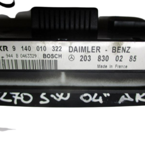 Mercedes Classe C   W203 anno dal 2000 al 2007 Comandi climatizzatore A2038300285 9140010322